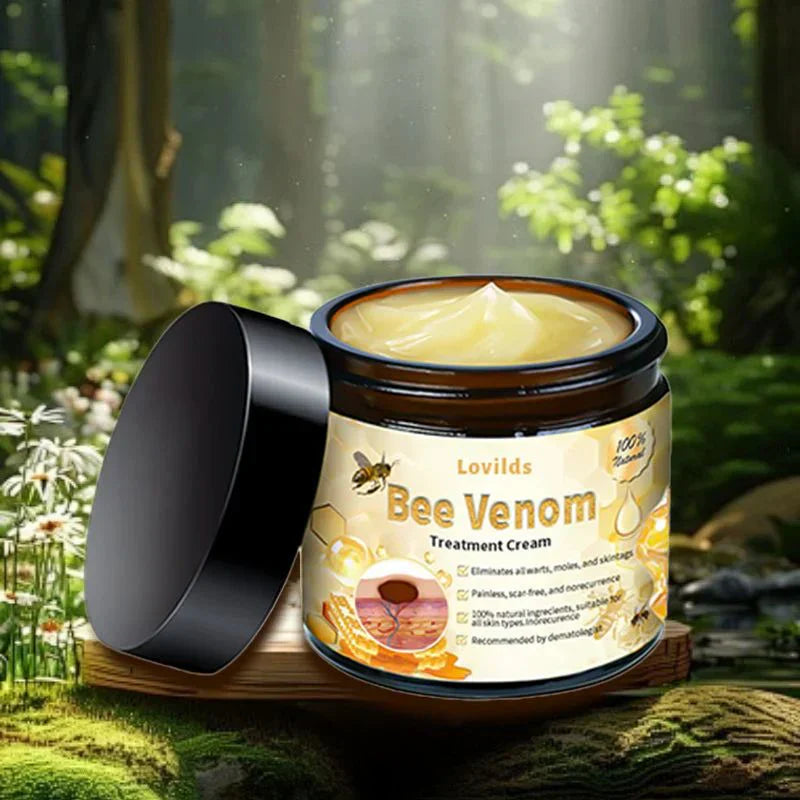 Bee Skin Elixir – Natural Bee Venom & Herbal Acne Cream for Clear Skin